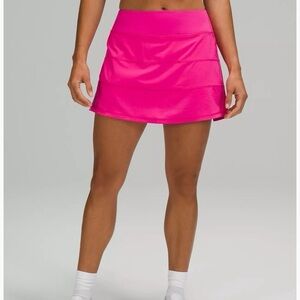 Lululemon Athletica Sonic Pink Mini Skirt